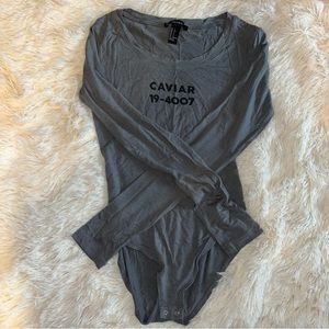 Forever 21 long sleeve body suit